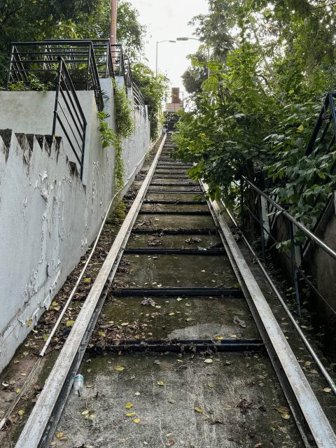 Walk up to Mirador platform in Puerto Vallarta, Mexico